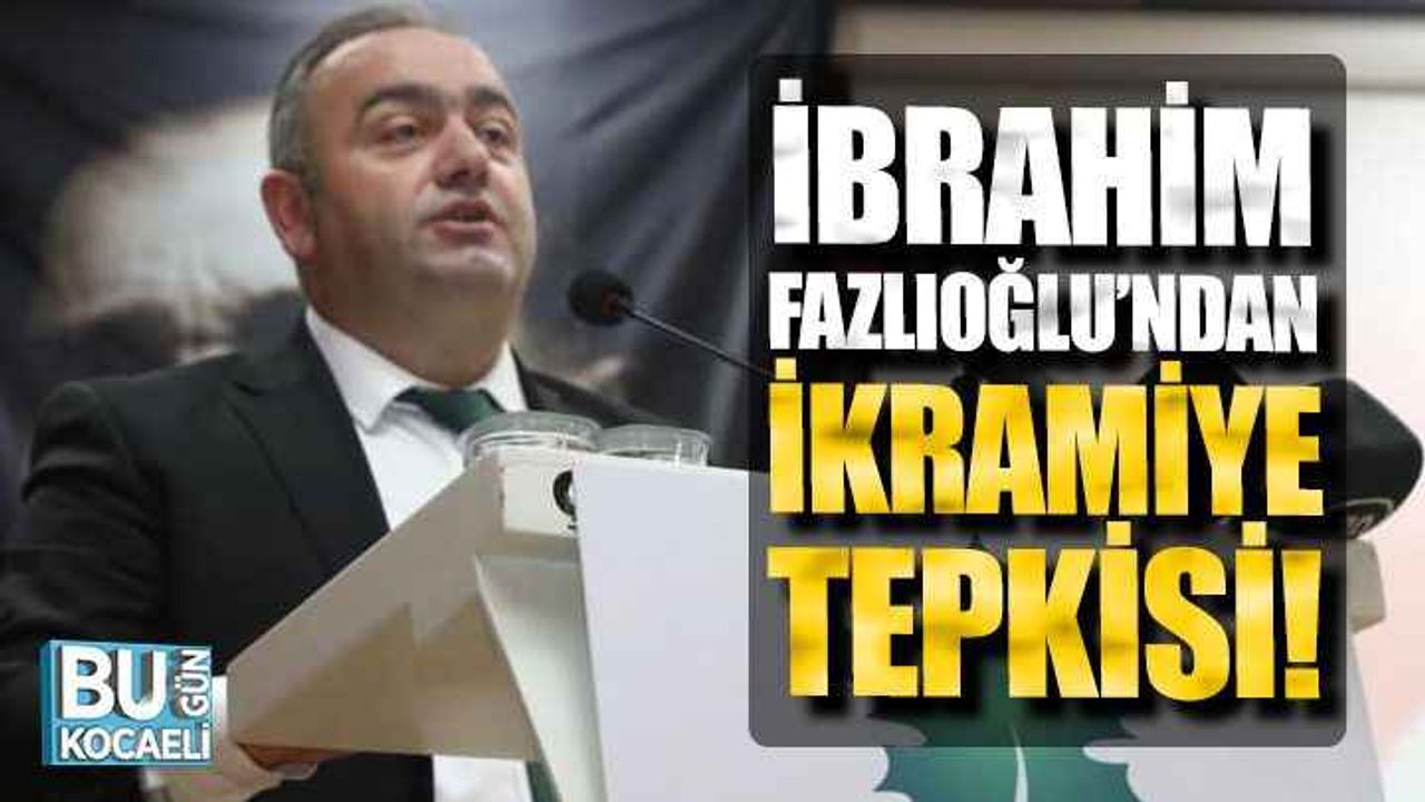 İbrahim Fazlıoğlu’ndan ikramiye tepkisi!